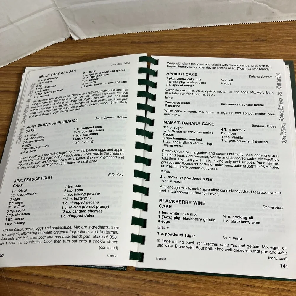 Muskogee Oklahoma Three Rivers Museum 2001 Cookbook Recipes & Remembrances